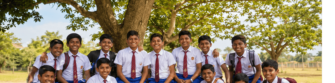 Students impact background